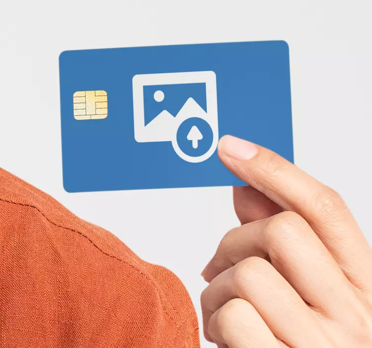 맞춤형 신용 카드 스티커 - TenStickers