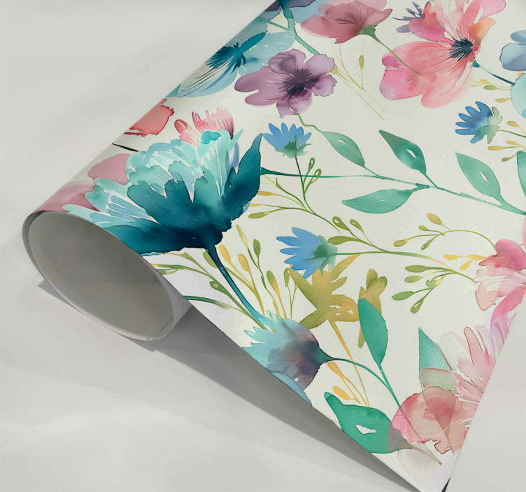 꽃 벽 스티커 여름의 야생화 - TenStickers