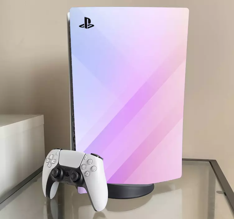 추상 배너 템플릿 ps5 스티커 - TenStickers