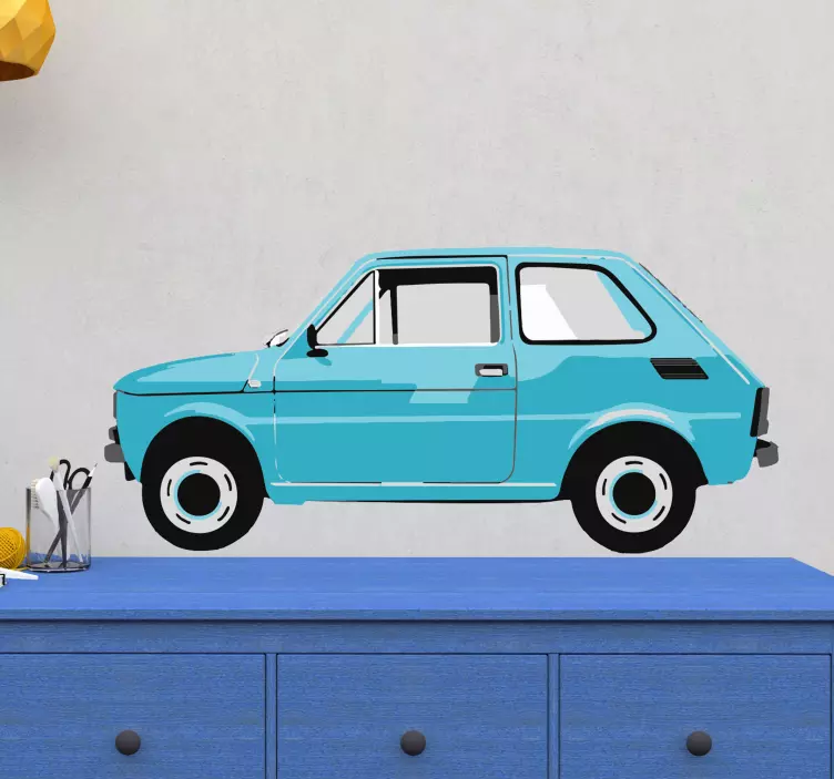골동품 자동차 어린이 스티커 자동차 스티커 - TenStickers