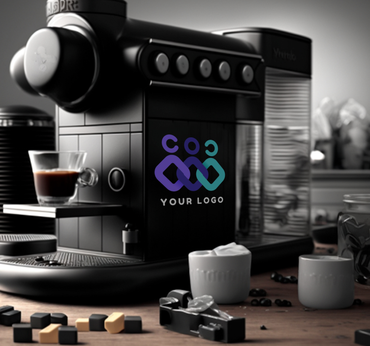 기기 용 스티커 비즈니스 로고 - TenStickers