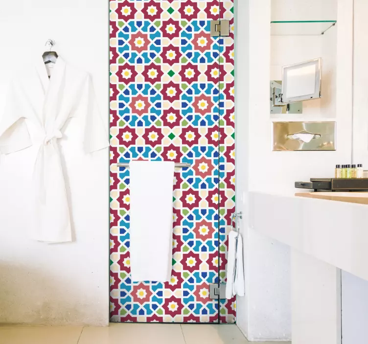 아랍어 유압 비닐 벽지 스티커 - TenStickers