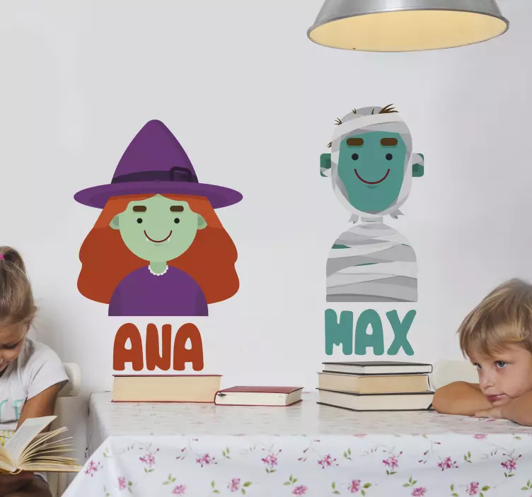 아바타 캐릭터 할로윈 스티커 - TenStickers