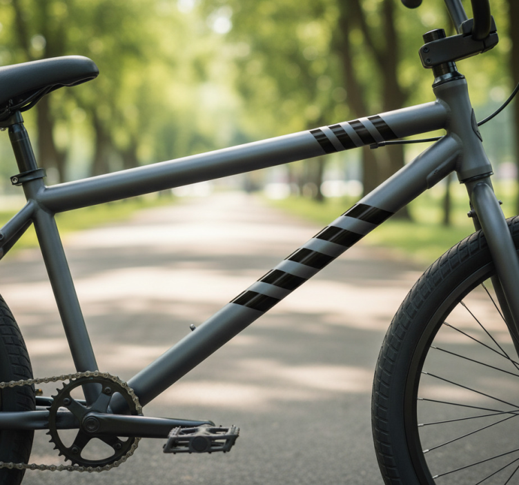 자전거 스티커 레이싱 스트라이프 팩 - TenStickers