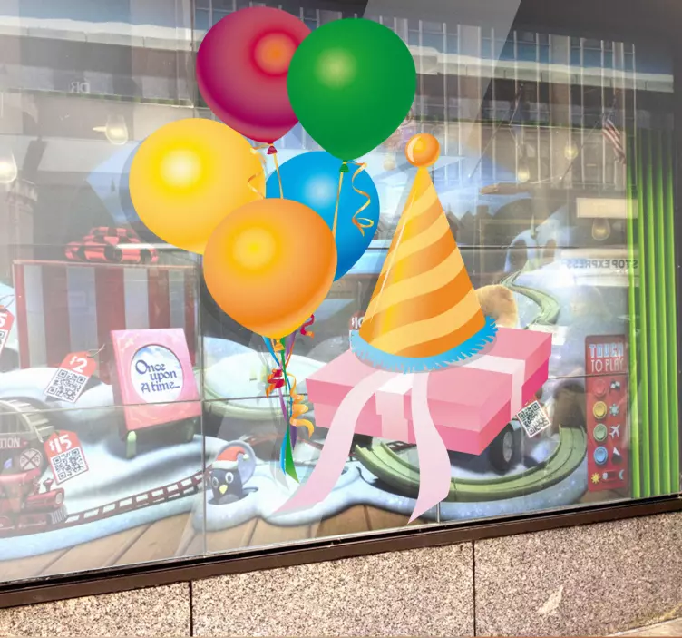 생일 선물 스티커 - TenStickers