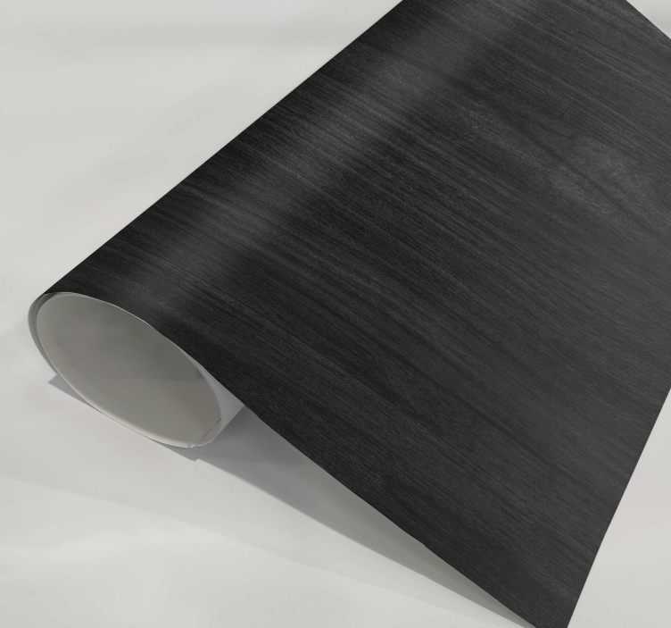 가구 스티커 블랙 목재 - TenStickers