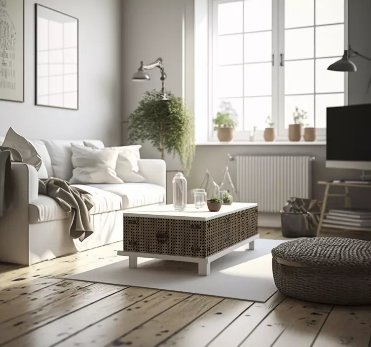 가구용 갈색 까나쥬 데칼 - TenStickers