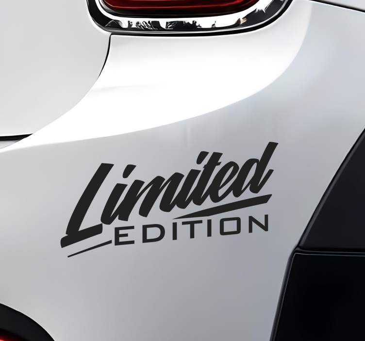 자동차 용 스티커 한정판 - TenStickers