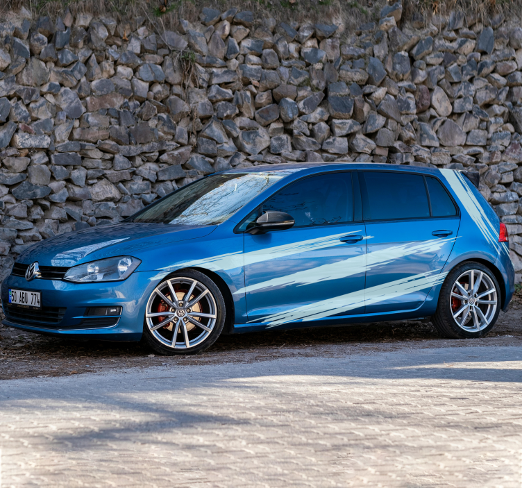 자동차 용 스티커 브러시 디자인 세트 - TenStickers