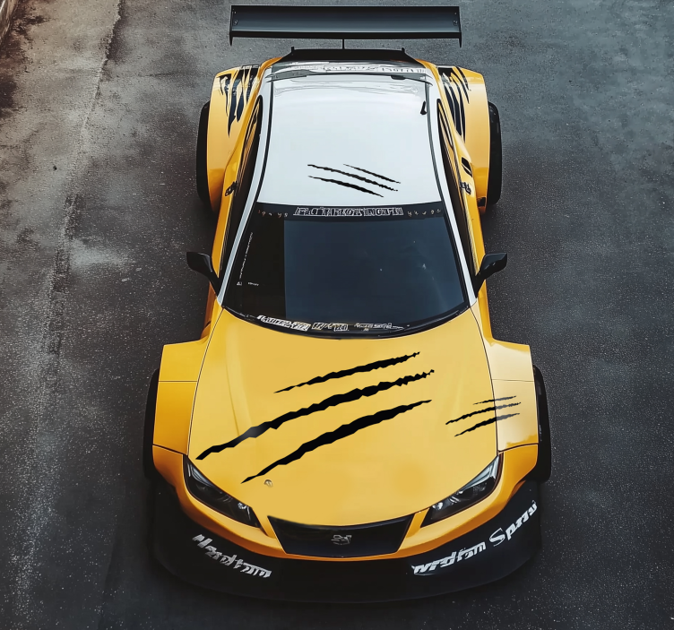 자동차 용 스티커 스크래치 세트 - TenStickers