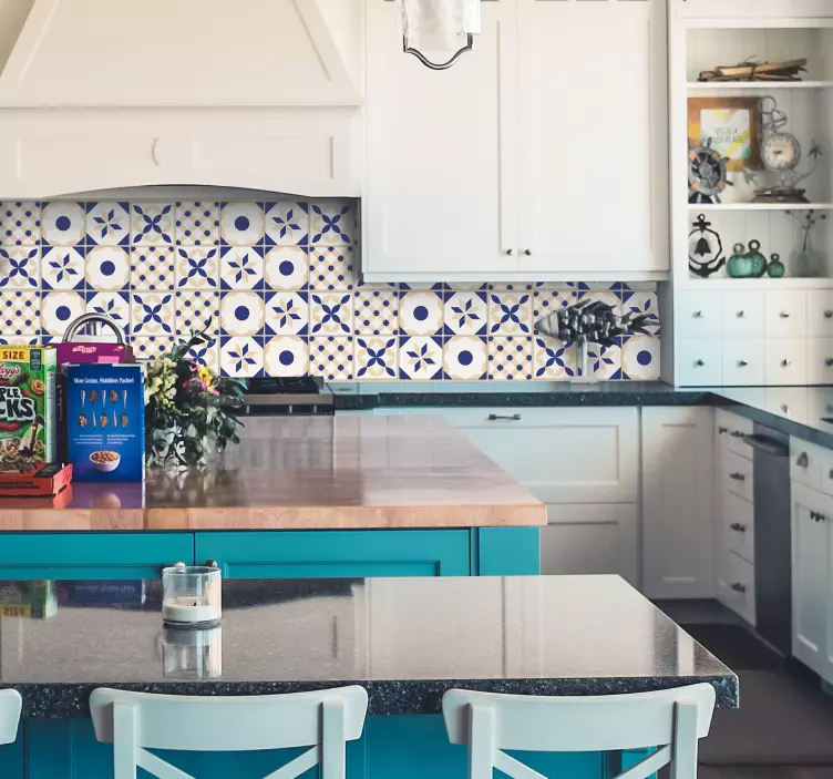 세라믹 타일 벽 스티커 - TenStickers