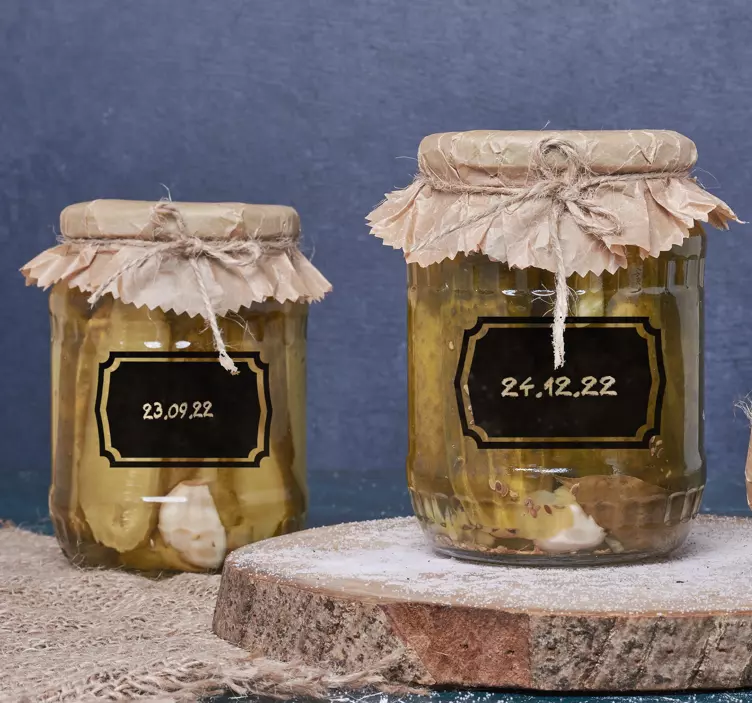 분필 라벨 칠판 스티커 - TenStickers