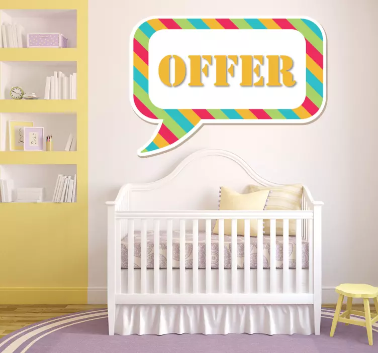 어린이 가게 창 스티커 - TenStickers