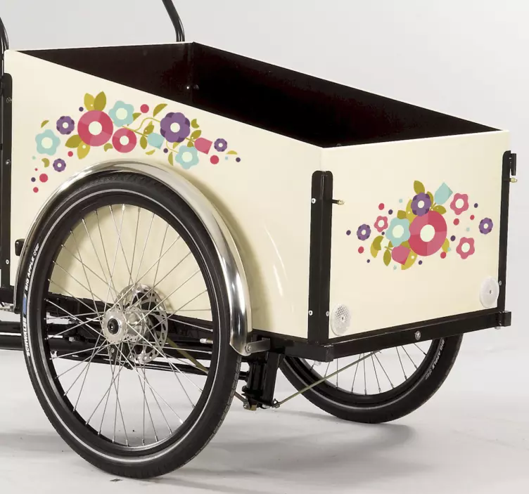 기독교 자전거 비닐 스티커 - TenStickers