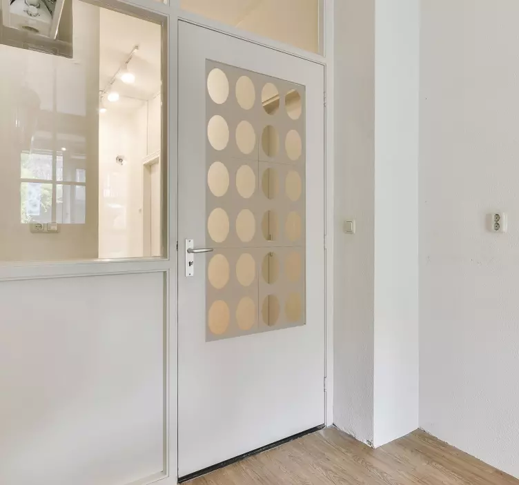 도어 서클 스티커 용 서클 - TenStickers