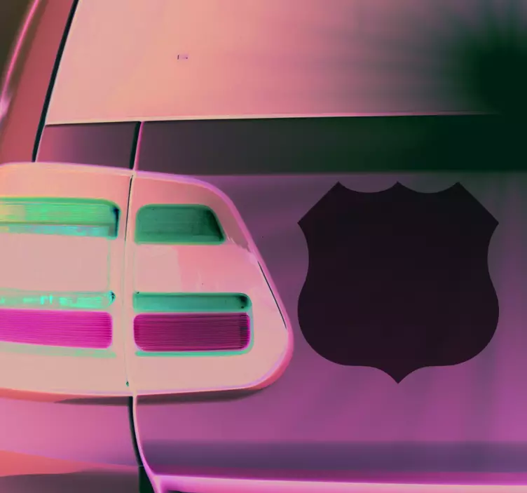 클래식 레트로 빈티지 오토바이 데칼 - TenStickers