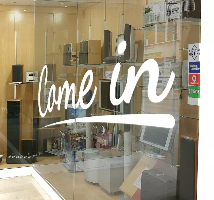 가입 환영 스티커 - TenStickers