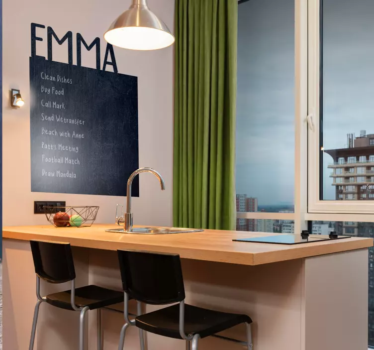 맞춤 칠판 스티커 - TenStickers