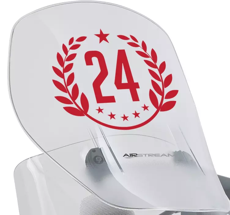 사용자 정의 월계수 스티커 - TenStickers