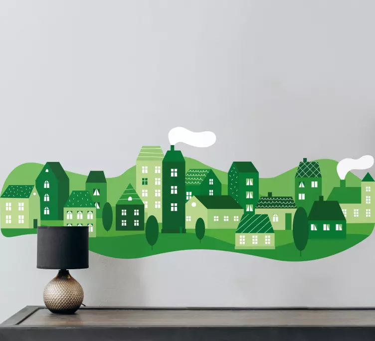 귀여운 디자인 자연 벽 비닐 스티커 - TenStickers