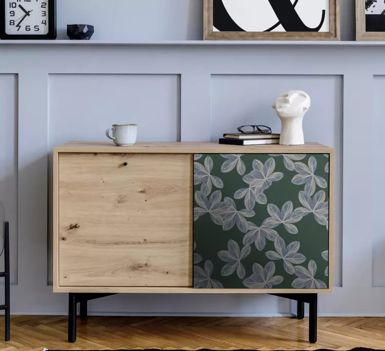 장식 벽 스티커 식물 잎 요소 - TenStickers