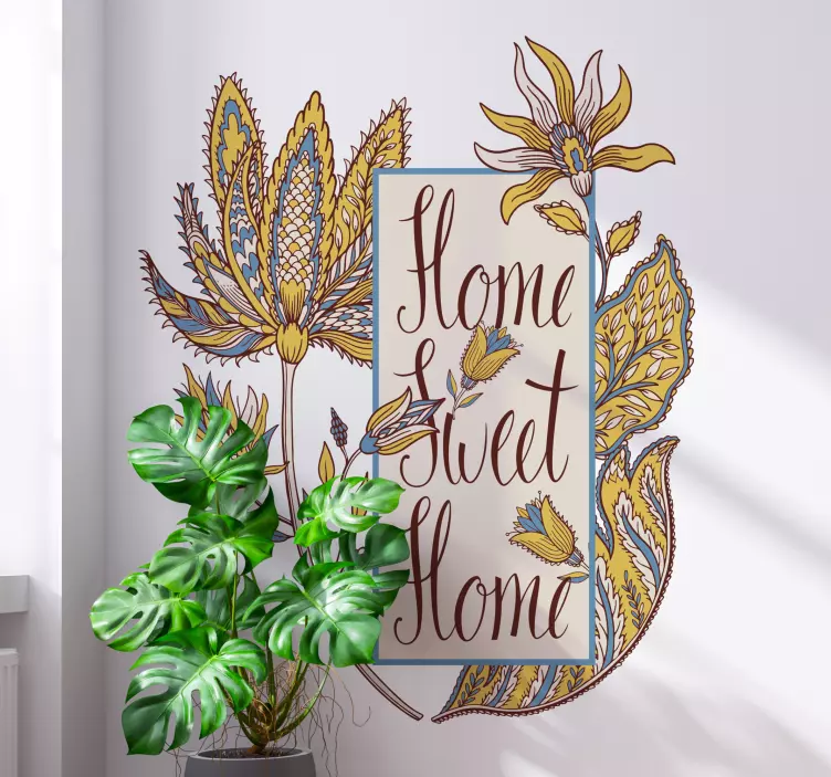 장식 벽 스티커 편안한 주거 - TenStickers