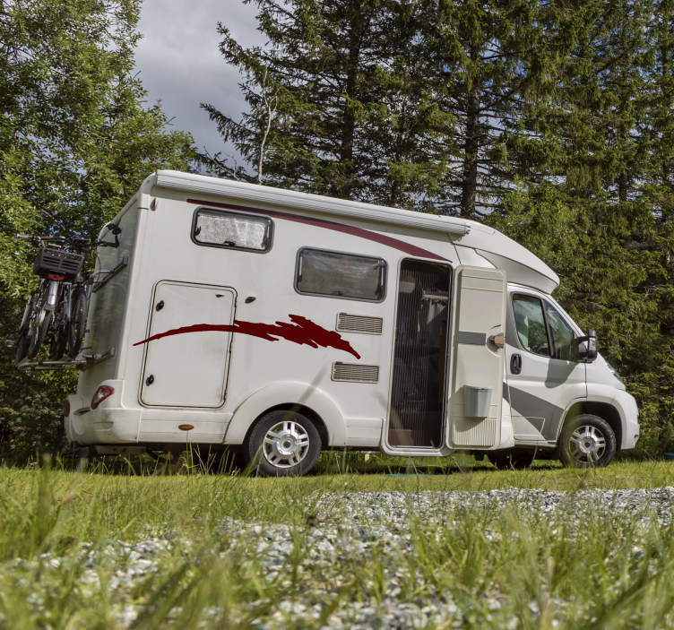 장식 측면 캐러밴 장식 벽 스티커 - TenStickers