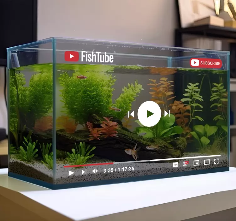 물고기 스티커 어항 플레이어 - TenStickers