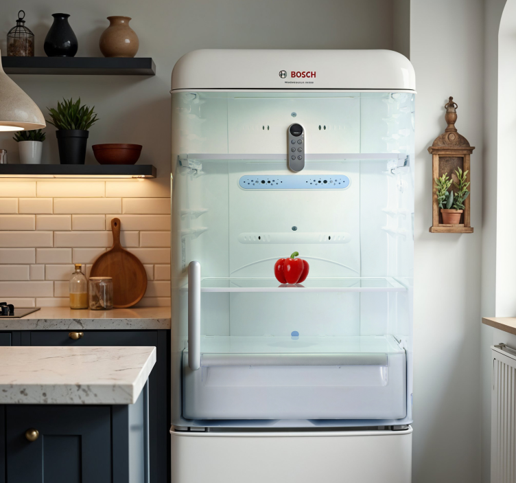 냉장고 스티커 빈 선반 - TenStickers