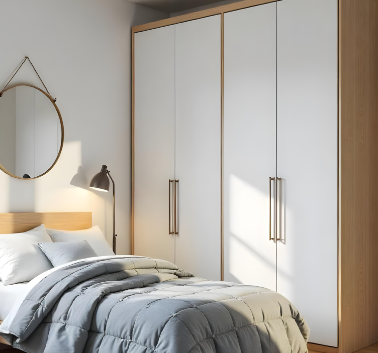 가구 스티커 화이트 - TenStickers