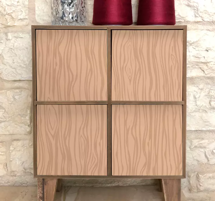 가구 스티커 나무결 표면 - TenStickers