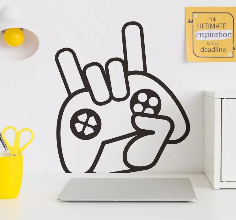 게이머 아이콘 비디오 게임 데칼 - TenStickers