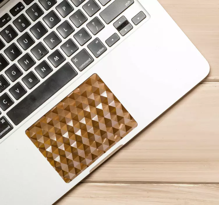 기하학적 패턴 트랙 패드 스티커 - TenStickers