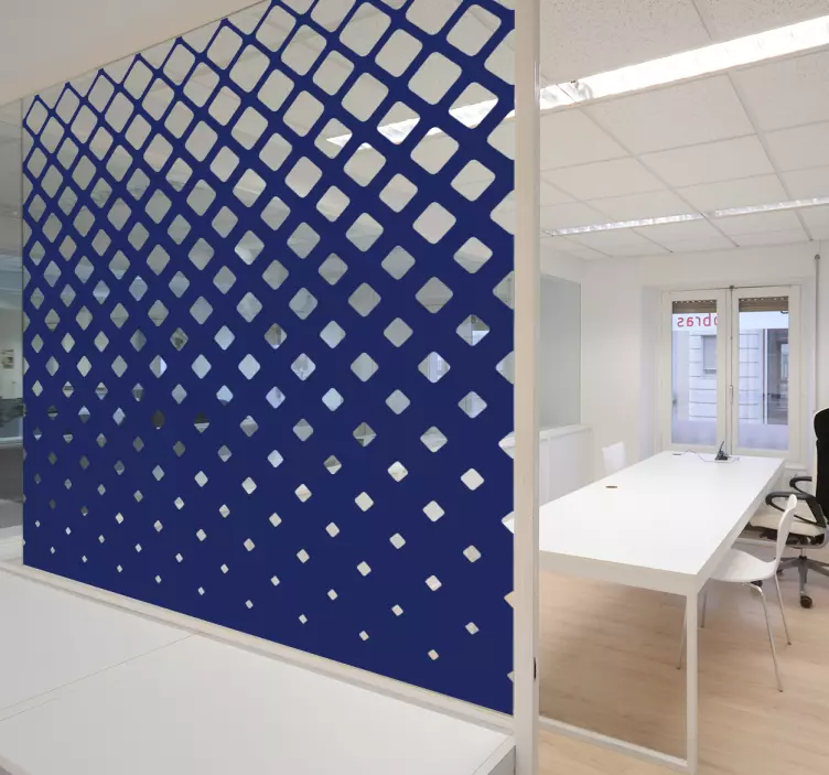 모양의 벽 스티커 그라데이션 다이아몬드 패턴 - TenStickers