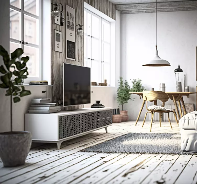 가구용 회색 cannage 데칼 - TenStickers