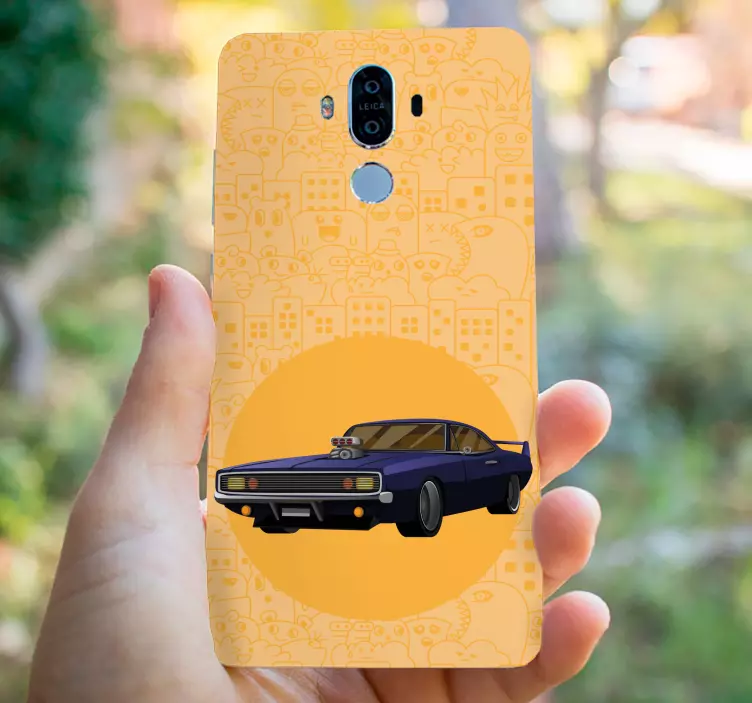 화웨이 스티커 빈티지 레이스 디자인 - TenStickers