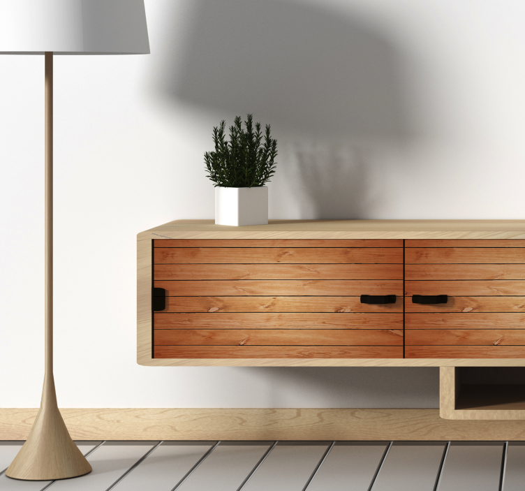 모조 마루 가구 스티커 - TenStickers