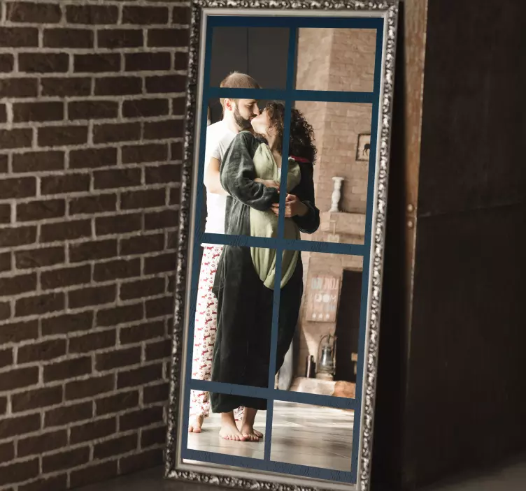 산업용 거울 프레임 스티커 - TenStickers