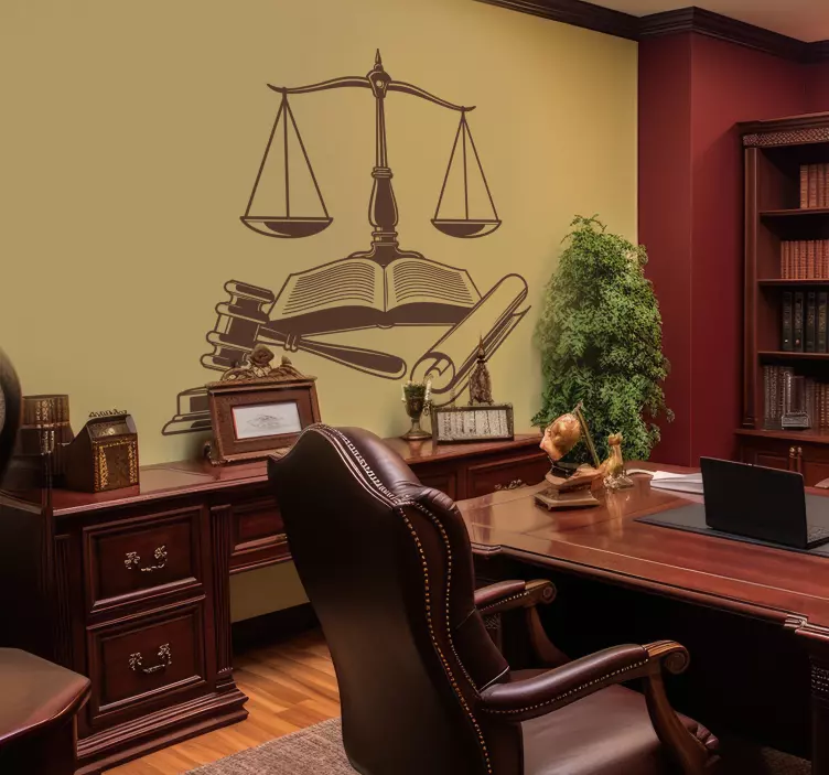 접착 스티커 법률 정의 아이콘 - TenStickers