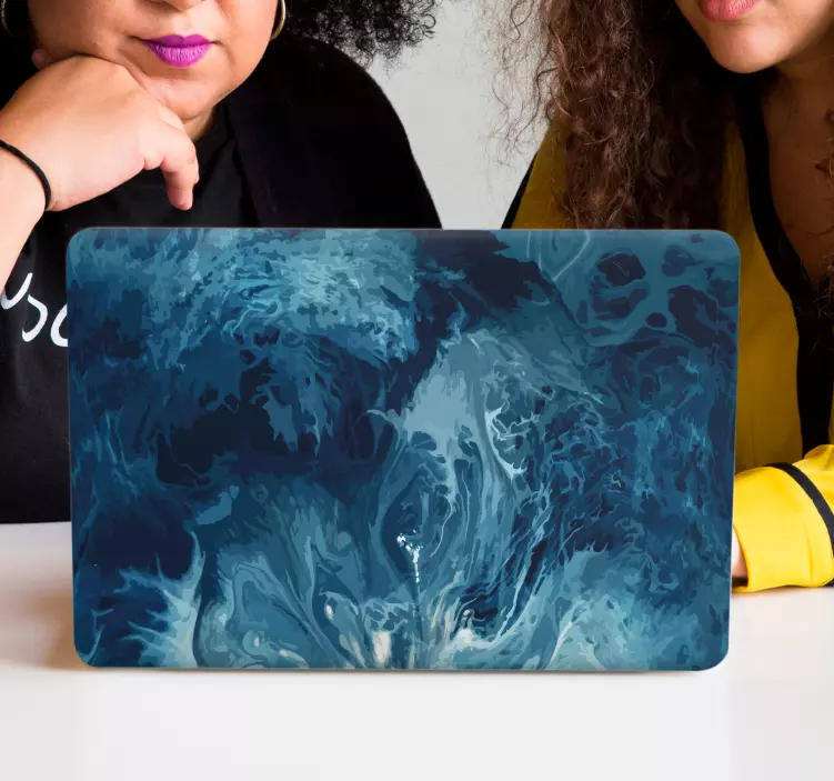 노트북용 스킨 추상적인 유체 패턴 - TenStickers