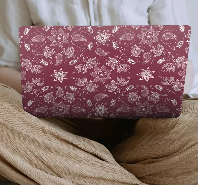 노트북용 스킨 식물 프린트 스타일 - TenStickers