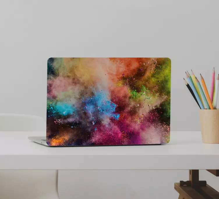 노트북용 스킨 화려한 우주 소용돌이 - TenStickers