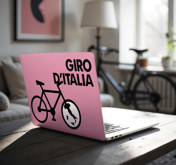 노트북용 스킨 giro d'italia 아이콘 - TenStickers