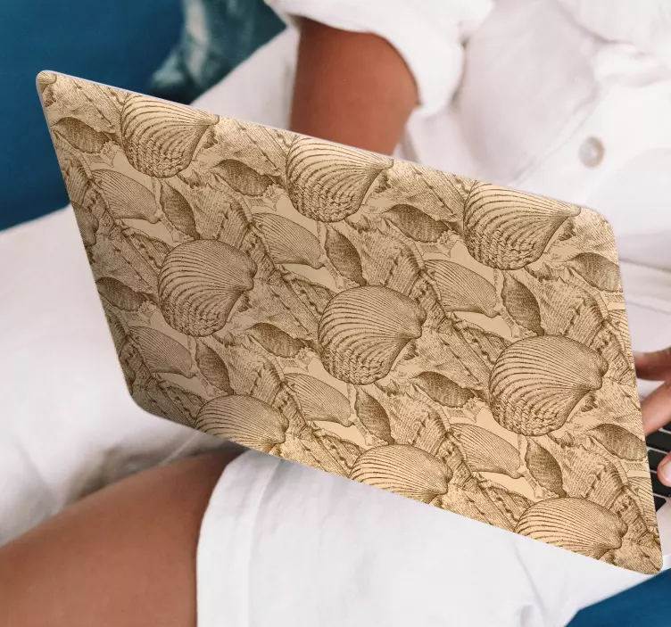 노트북용 스킨 껍질 패턴 표면 - TenStickers