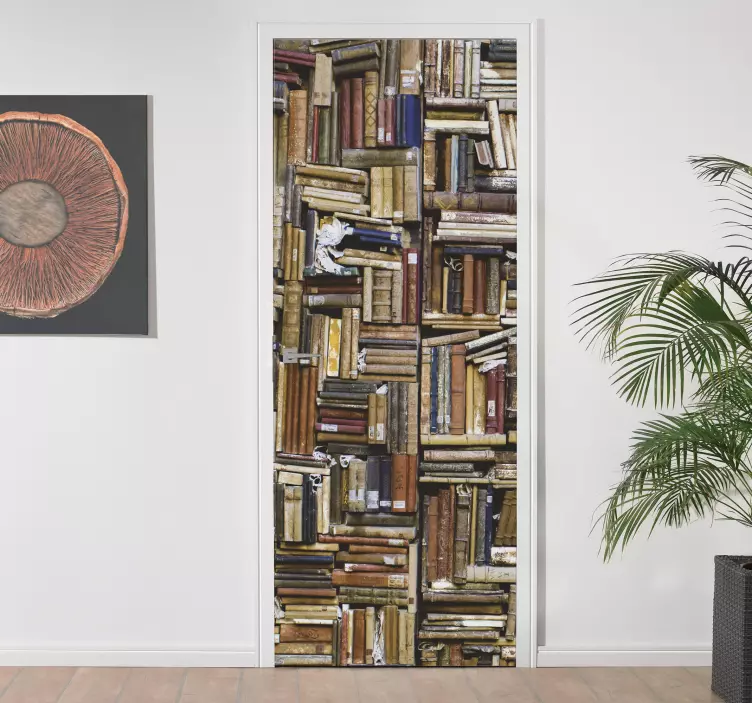 오래된 책 문 스티커 라이브러리 - TenStickers