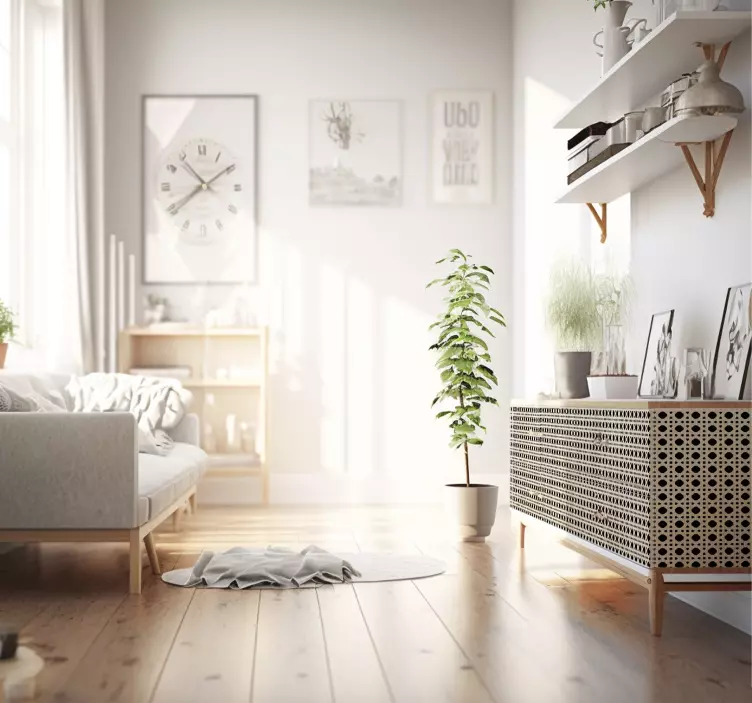 가구용 밝은 갈색 cannage 데칼 - TenStickers