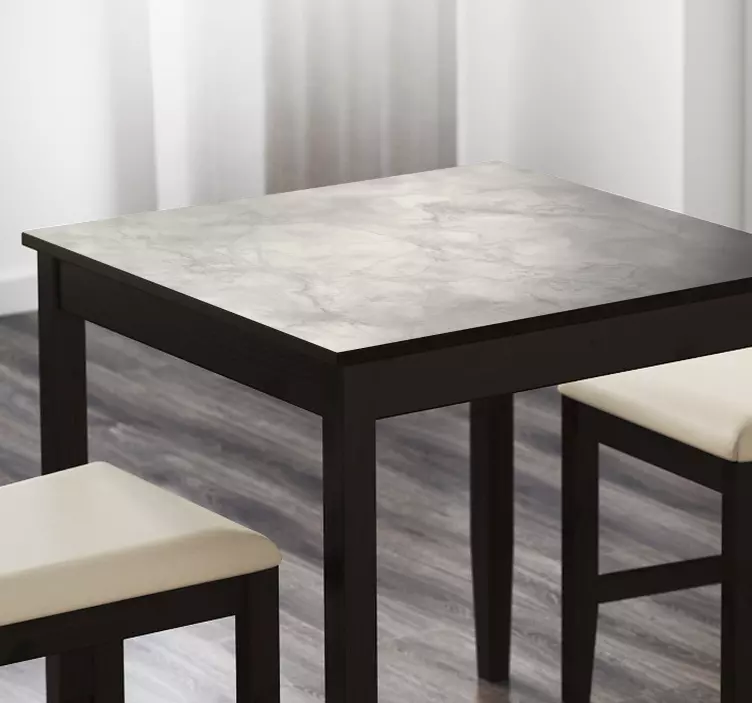 대리석 효과 테이블 스티커 - TenStickers