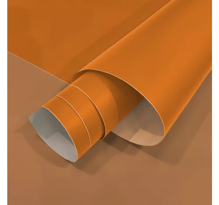 가구 스티커 매트 오렌지 - TenStickers