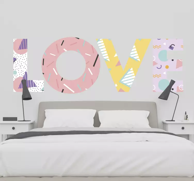 멤피스 스타일 lovesticker - TenStickers