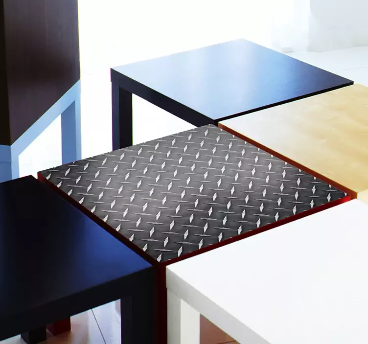 금속 질감 부족 데칼 - TenStickers